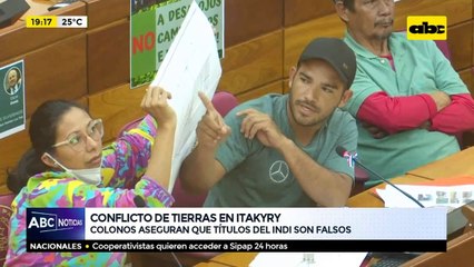 Indi e Indert ante la mesa directiva del senado