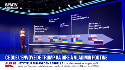 Guerre en Ukraine: ce que l'émissaire américain va dire à Vladimir Poutine lors des négociations de paix