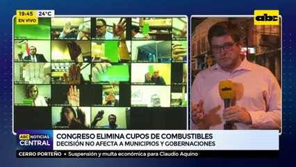 Congreso elimina cupos de combustibles