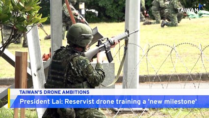 Reservists Undergo Drone Training Exercise