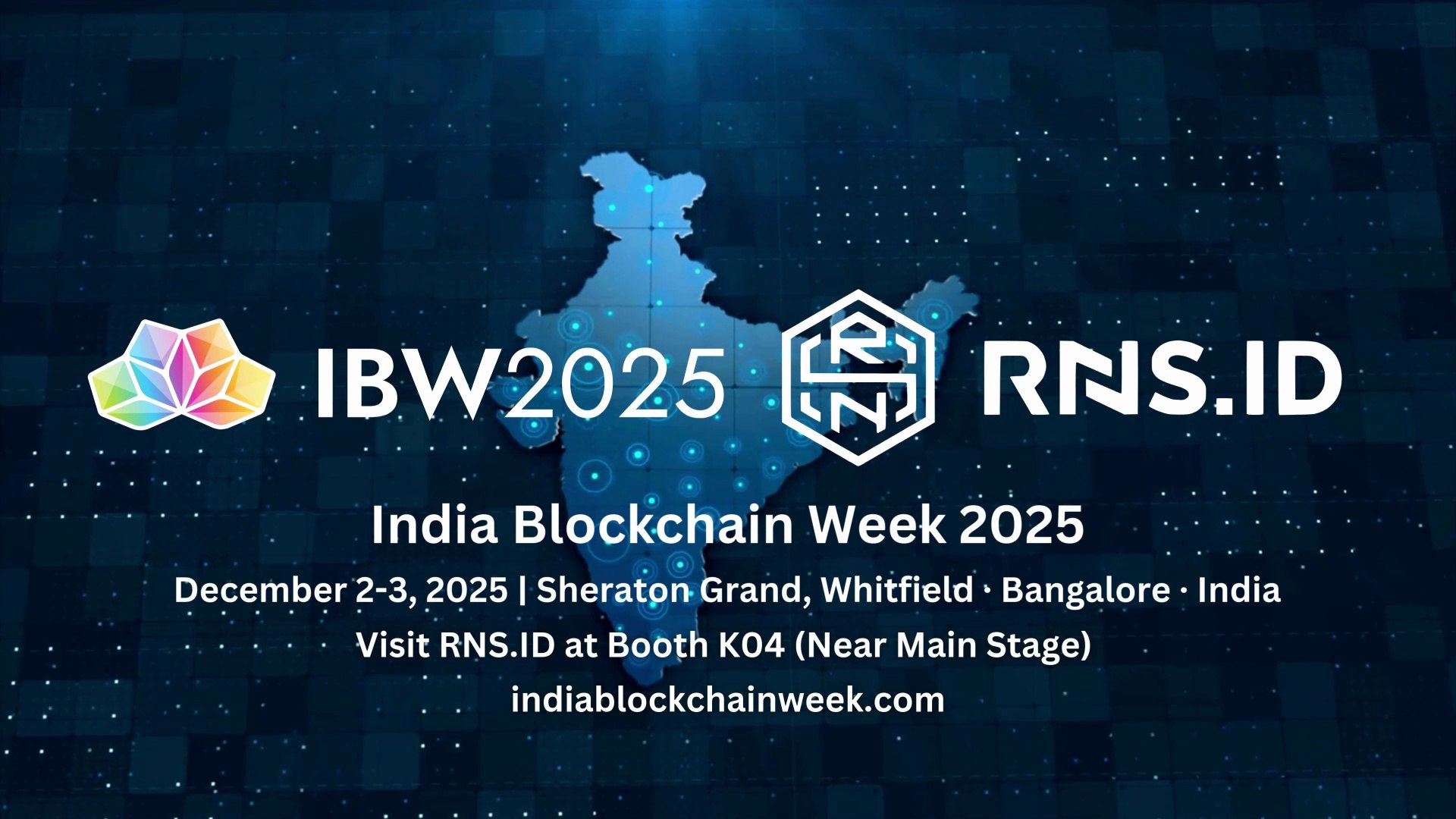 Palau Digital Residency | RNS.ID at India Blockchain Week 2025