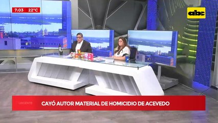 Cayó autor material de homicidio de José Carlos Acevedo.