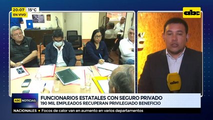 Funcionarios estatales con seguro privado