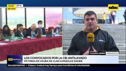 Los convocados por la CBI antilavado