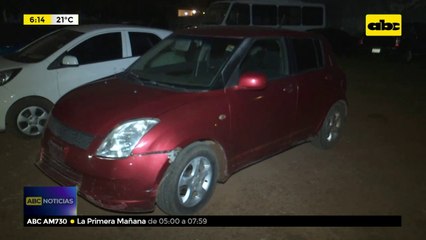 Encuentran vehículo denunciado como robado