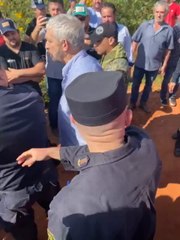 Miguel Fulgencio “Kencho” Rodríguez protagonizó una airada discusión con una abogada