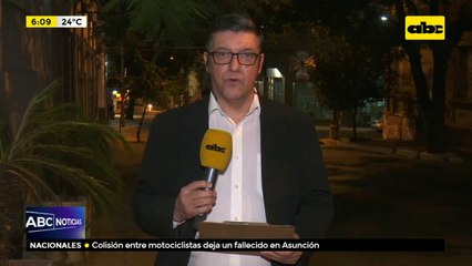 Motociclista murió tras choque en Asunción