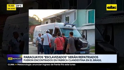 Paraguayos Esclavizados Serán Repatriados