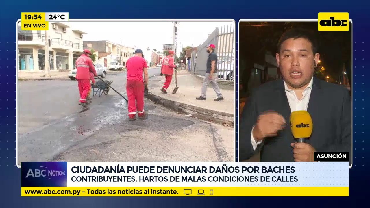 Contribuyentes hartos de malas condiciones de calles