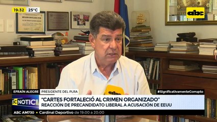 "Horacio Cartes fortaleció al crimen organizado"