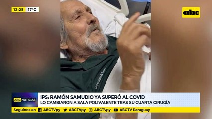 IPS: Ramón Samudio ya superó al covid