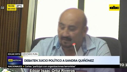Pedido de juicio político contra la fiscala General del Estado