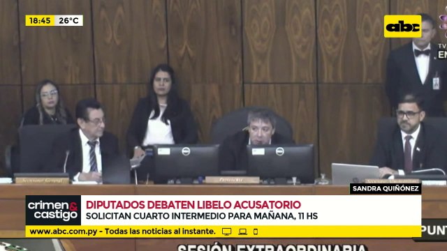 Otro cuarto intermedio en Diputados sobre juicio político a Sandra Quiñónez