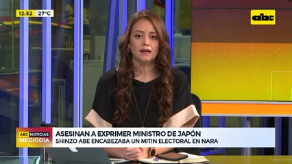 Ex primer ministro japonés asesinado