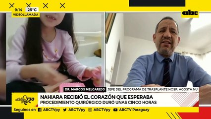 Nahiara recibió el corazón que esperaba