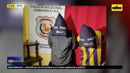 Dos motochorros detenidos con arma de fuego