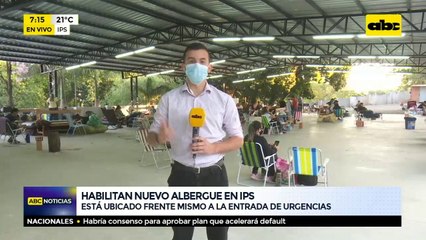 Habilitan nuevo albergue en IPS