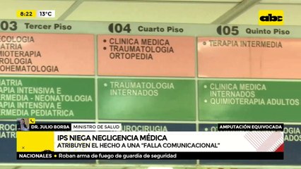 IPS niega negligencia médica