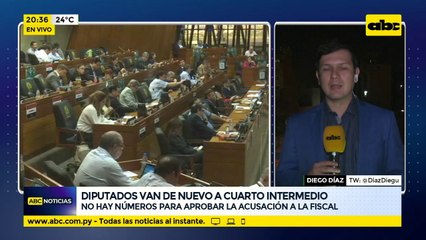 Diputados van de nuevo a cuarto intermedio
