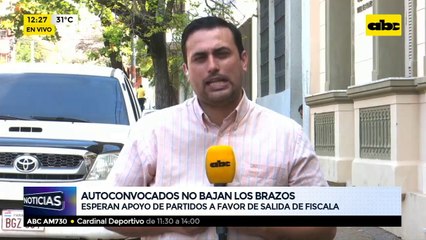 Autoconvocados no bajan los brazos