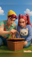 Huntrix and Saja Boys have a surprise gift KPop Demon Hunters #kpopdemonhunters #huntrix #sajaboys