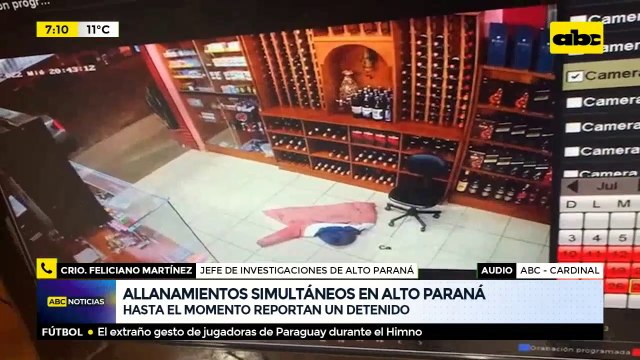 Allanamientos simultáneos en Alto Paraná