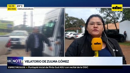 Restos de la senadora Zulma Gómez serán velados en Hernandarias