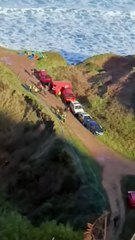 Búsqueda de Mari Trini y su bebé en una balsa en Asturias