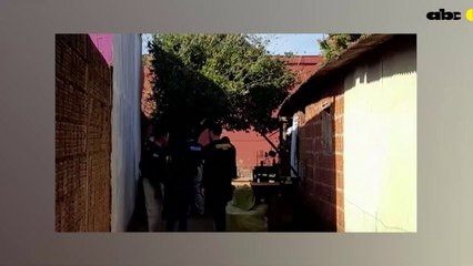 Incautan 225 kilos de marihuana prensada durante allanamiento en PJC