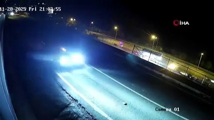 Rize'de korkunç kazanın görüntüsü ortaya çıktı: Ölüme böyle gitti!