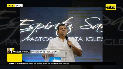 Pastor Insfrán pasó de Argentina a Paraguay