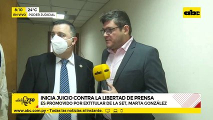 Juicio contra la libertad de prensa