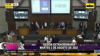 Se levanto la sesión en diputados