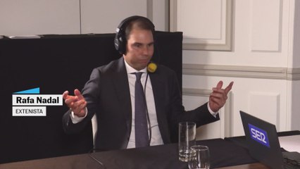 Rafa Nadal: "he cogido una raqueta una hora y media desde que me retiré"