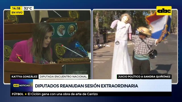 Diputados reanudan debate sobre juicio político a Sandra Quiñónez