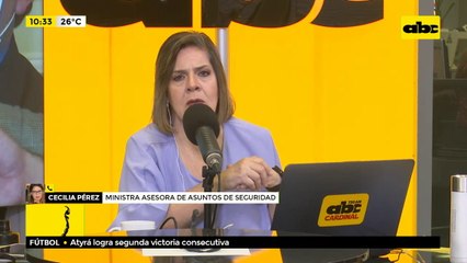 Tras presunto intento de atentado, refuerzan seguridad de Cecilia Pérez