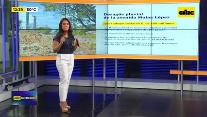 Obras de Molas López avanzan lentamente