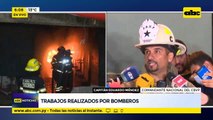 Incendio de gran magnitud causa enormes daños materiales