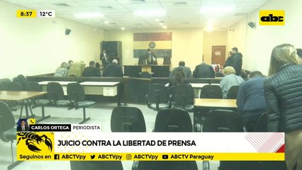 Juicio contra la libertad de prensa