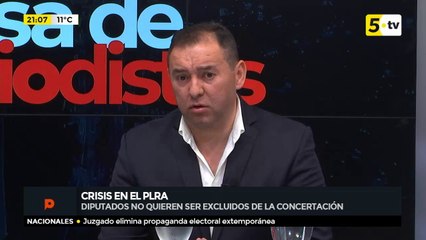 Crisis en el PLRA: Diputados no quieren ser excluidos de la concertación