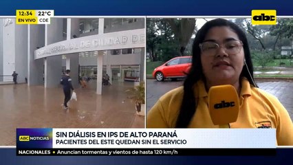 Sin diálisis en IPS de Alto Paraná