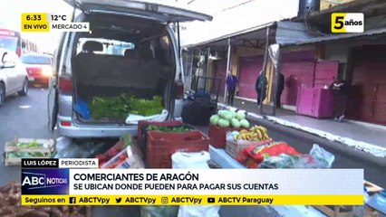 Los comerciantes afectados por el incendio