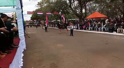 Desfile por aniversario y fiesta patronal en Altos