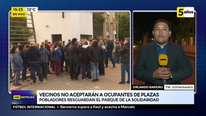 Vecinos no aceptarán a ocupantes de plazas