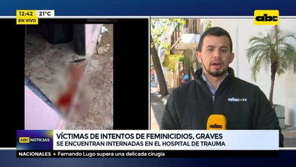 Víctimas de intentos de feminicidios