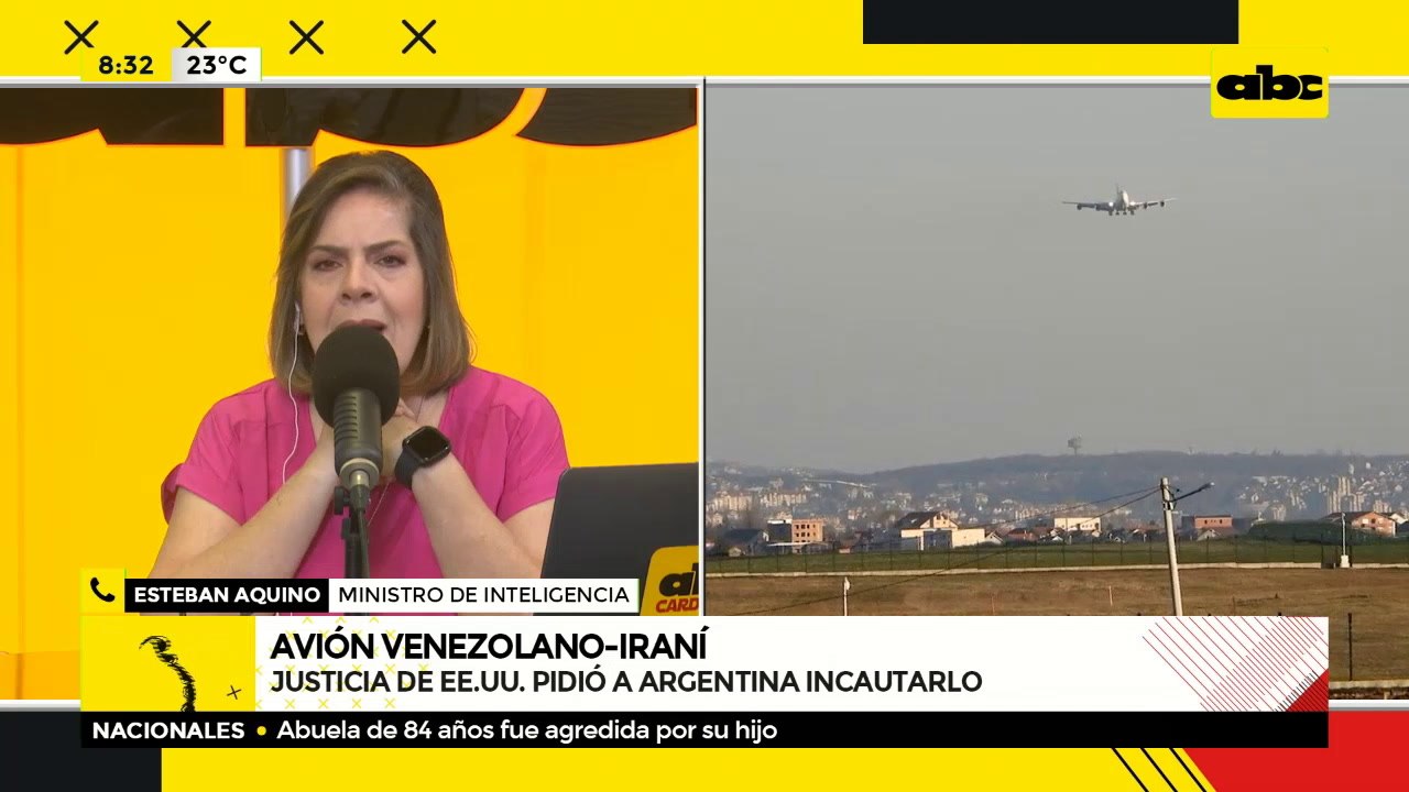 Justicia de Estados Unidos pidió a Argentina incautar el Avión Iraní.