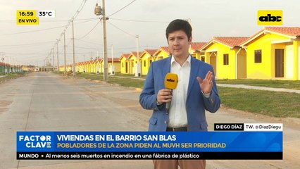 Viviendas en el barrio San Blas de Mariano Roque Alonso