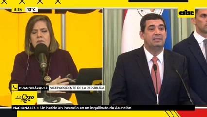 Velázquez reculó y no renunciará a la Vicepresidencia “por el momento”