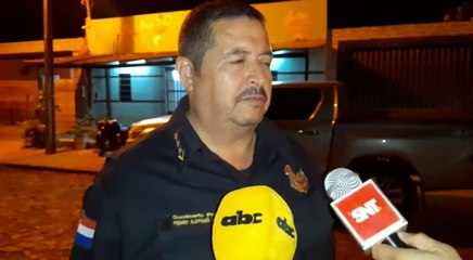 Pedro Juan Caballero: balean camioneta de un policía