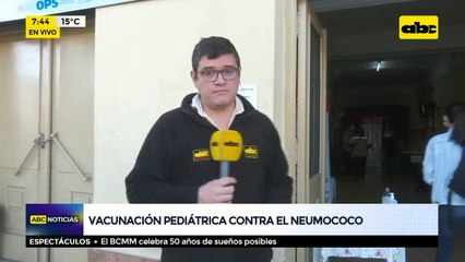 Vacunación pediátrica contra el Neumococo